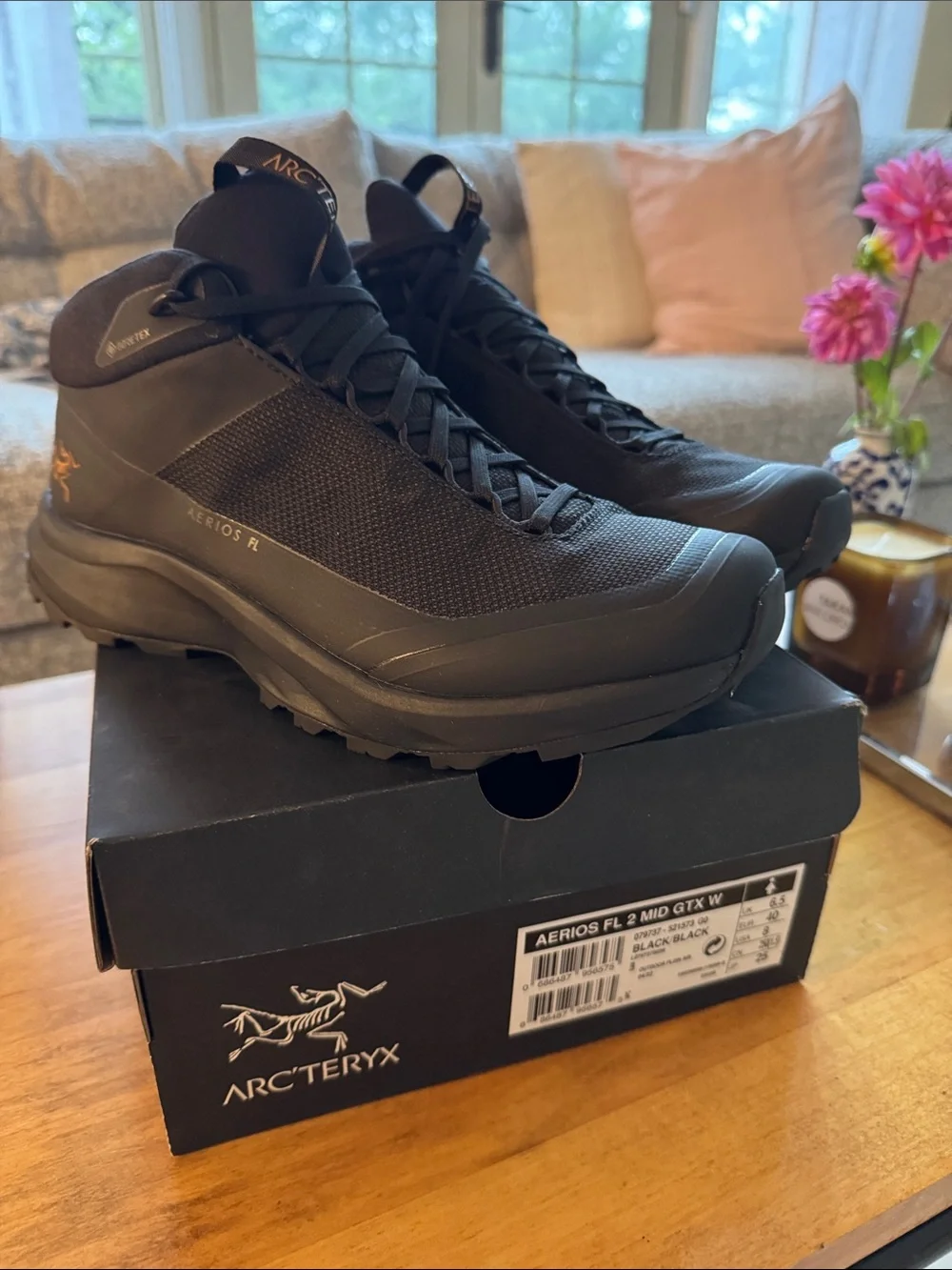 Arc'teryx Aerios FL Mid GTX Women’s Boots - Black